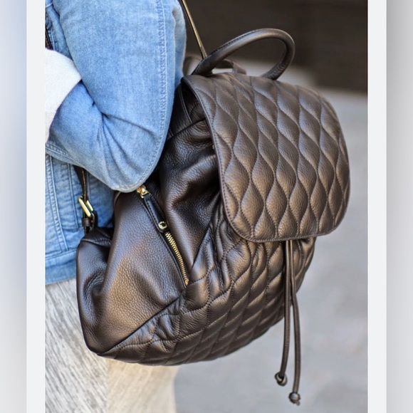 VERA BRADLEY LEATHER BACKPACK - Picture 11 of 11